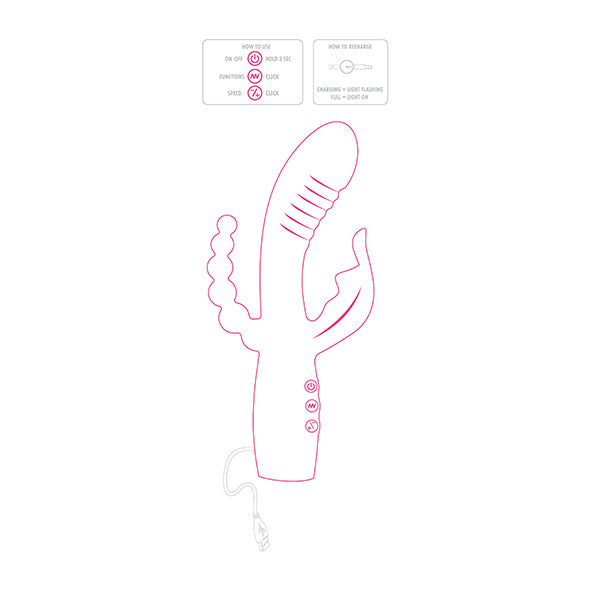 Vibrador Triplo Aphrodite