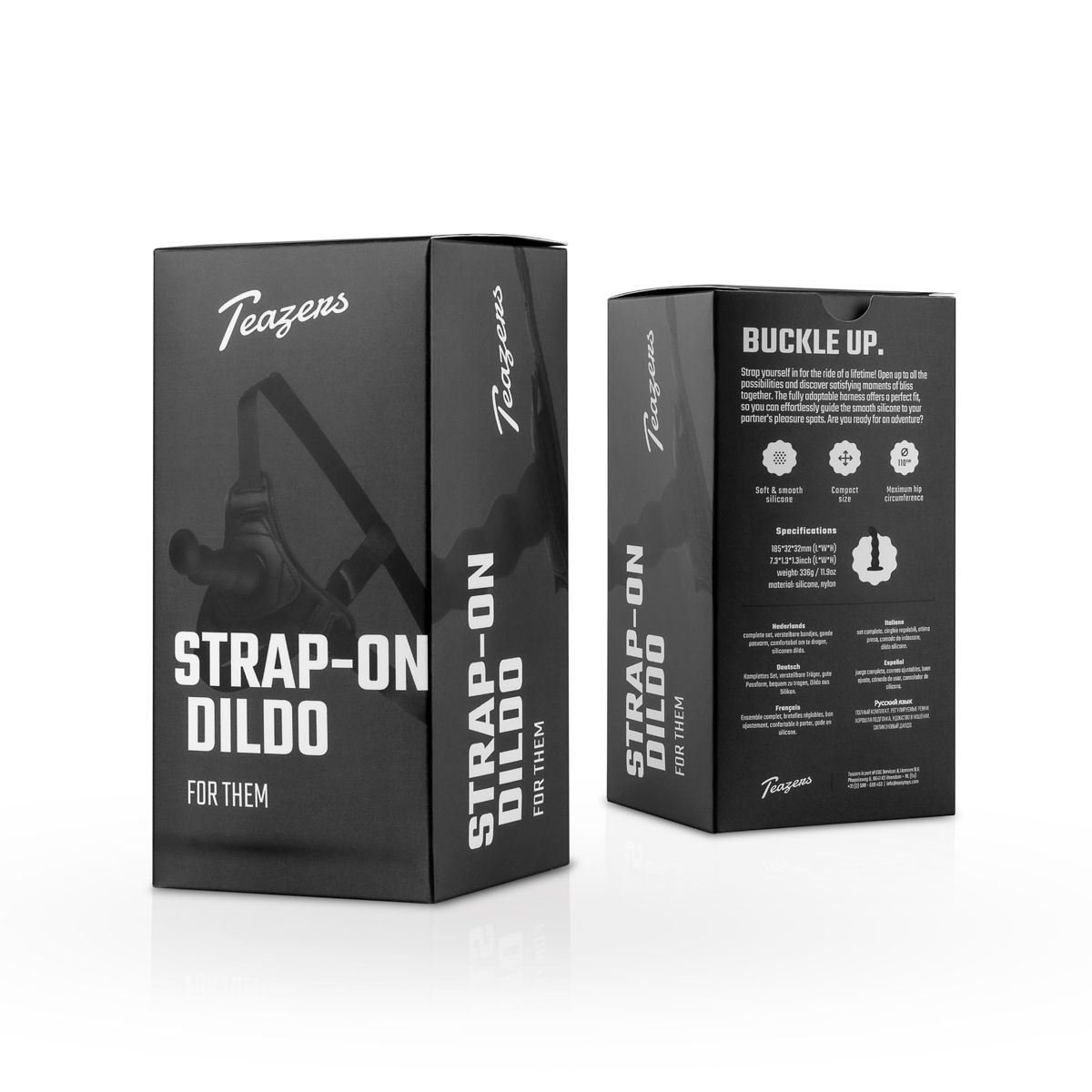 Strap-on Teazers em Silicone
