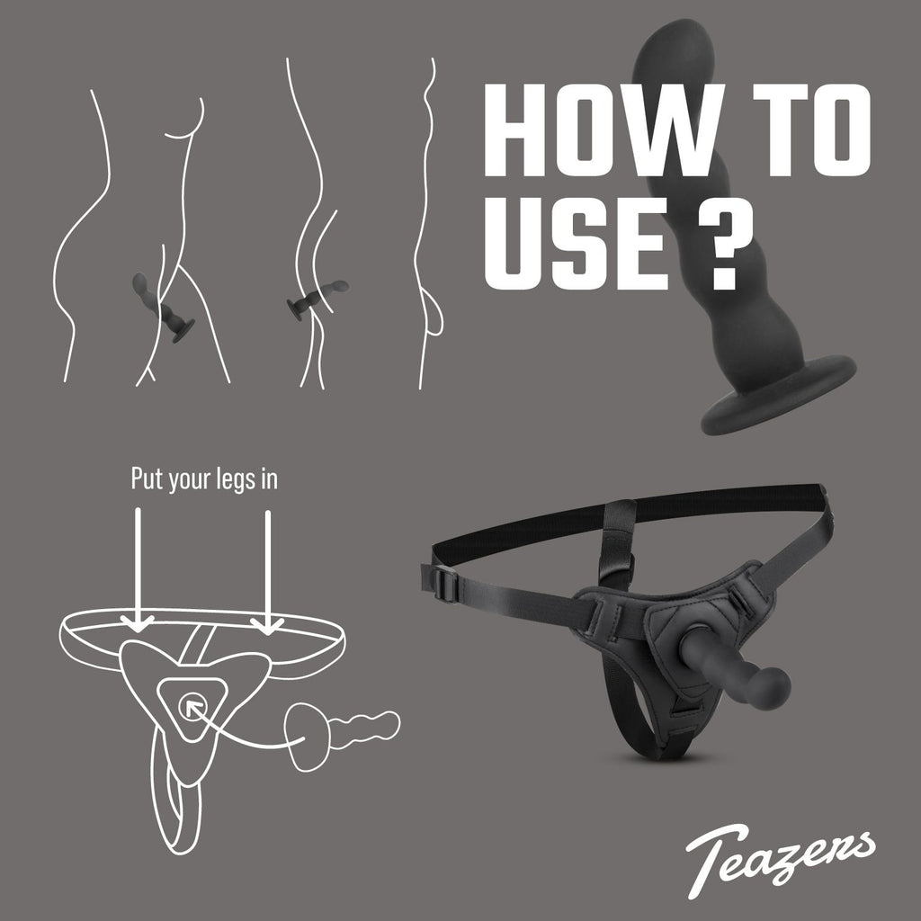 Strap-on Teazers em Silicone