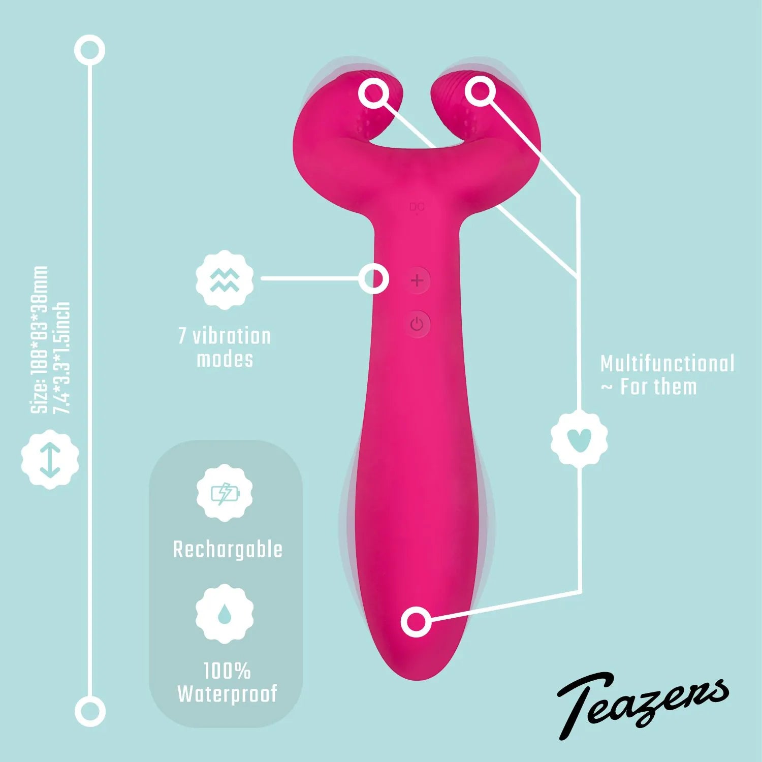 Vibrador Teazers Para Casais
