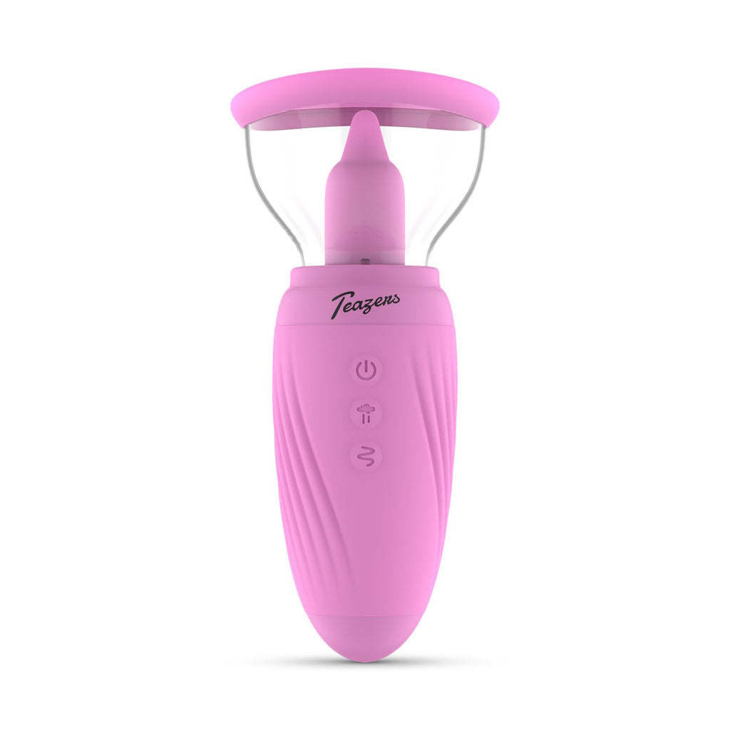 Vibrador Teazers Com Sucção e Estimulador de Clitóris
