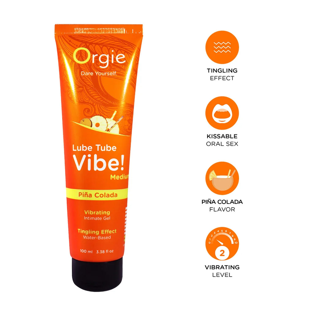 Lube Tube Vibe! - Medium - Piña Colada - 100ml