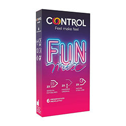 PRESERVATIVOS CONTROL FUN MIX (6 UN)