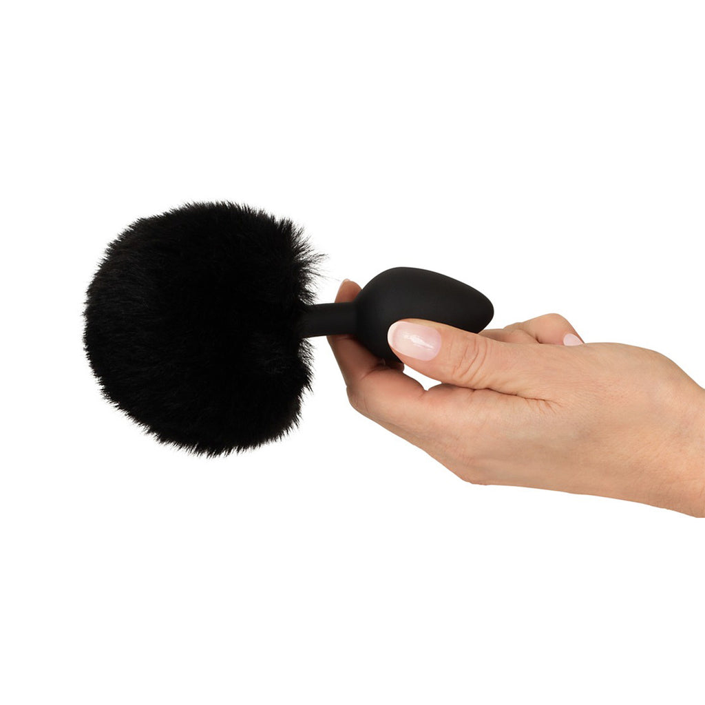 Fluffy Plug Black - M