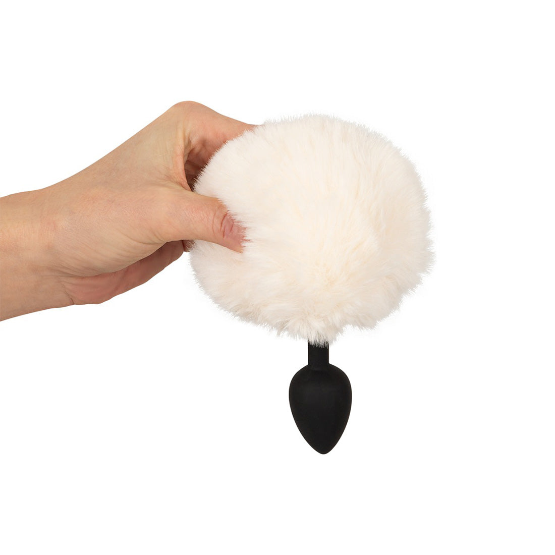 Fluffy Plug White - S
