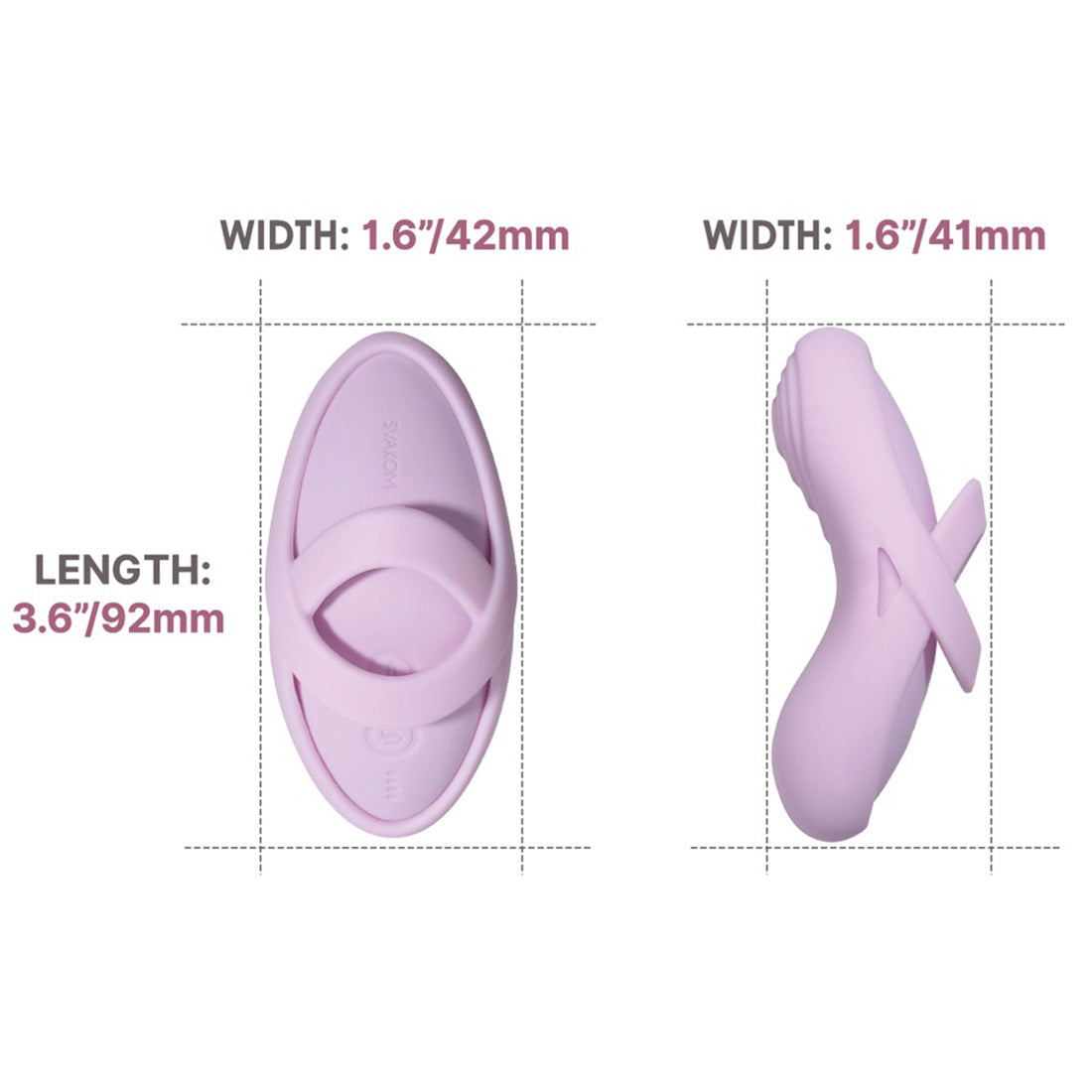 Vibrador de Dedo Echo 2 Lilás