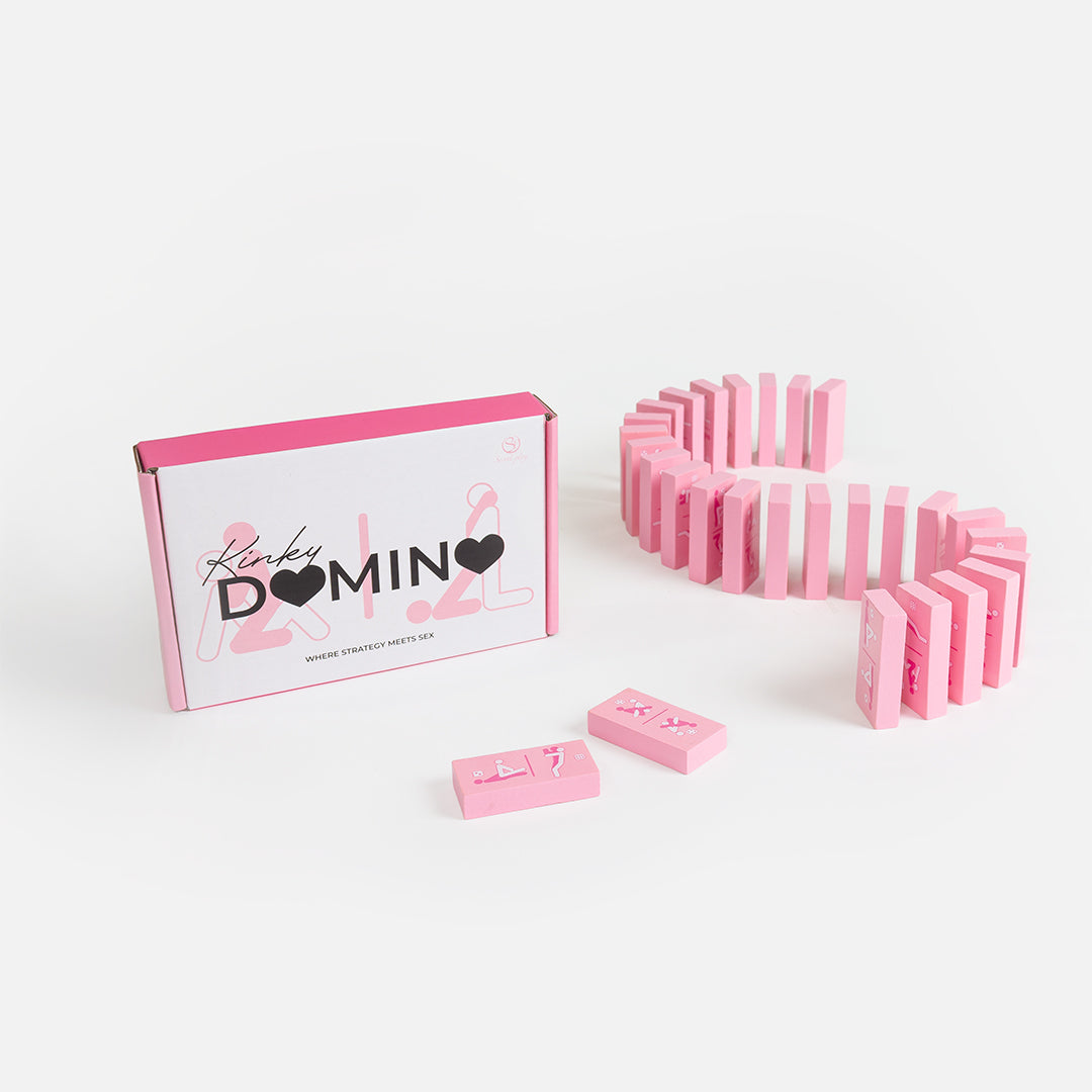 Jogo De Dominó De Madeira Kinky