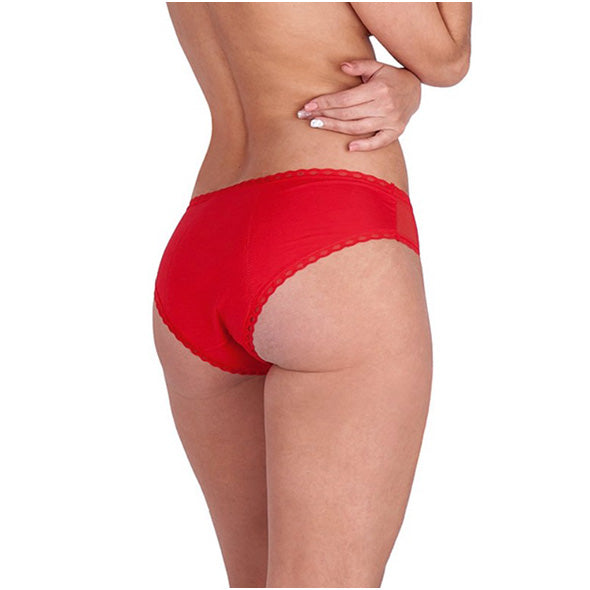 CUECA MENSTRUAL VERMELHO DAILY