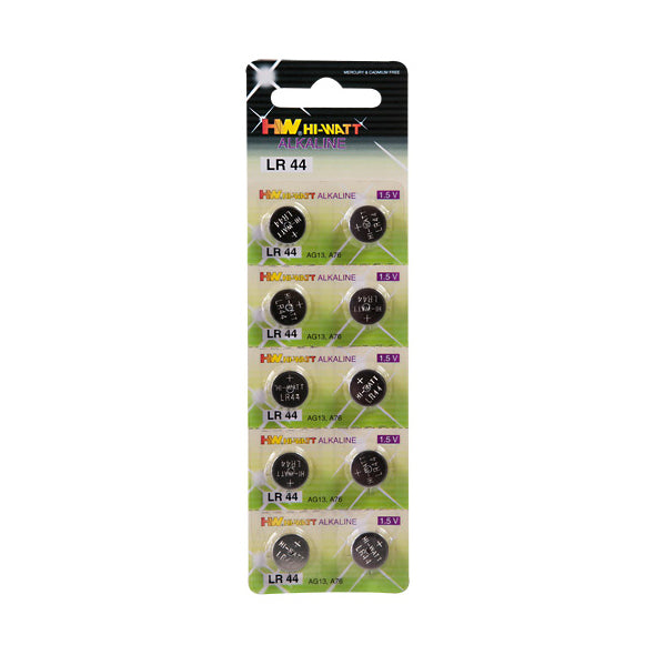 PILHAS LR44 1.5V (10 UN)