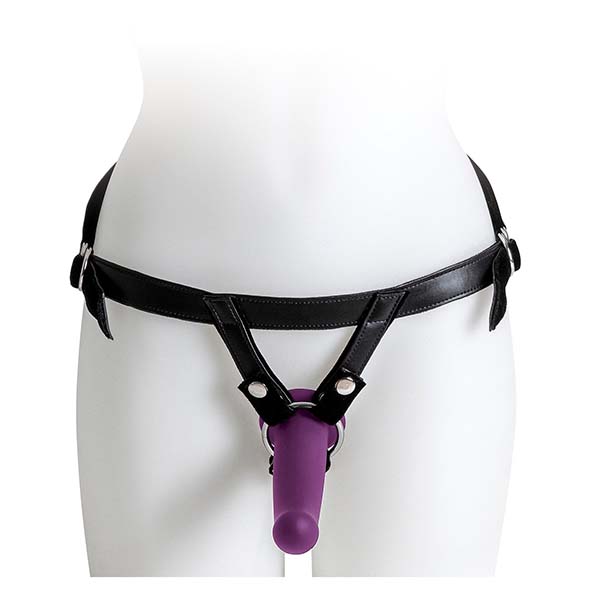 Arnês com Dildos Púrpura (S / M / L)
