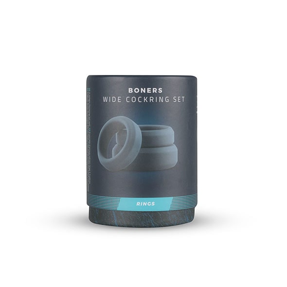 Kit 3 Anéis Penianos Wide Boners
