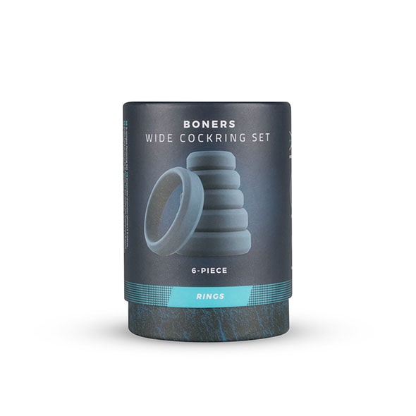 Kit de 6 Anéis Penianos Wide Boners