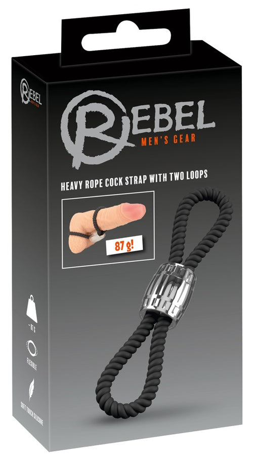 Cock Strap de Corda c/ Laços