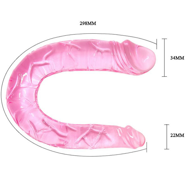 Dildo Duplo Baile - 30,5 cm