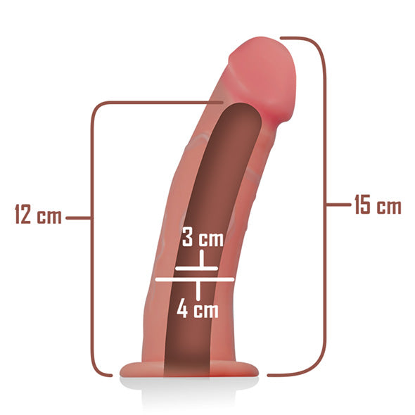 Arnês Oco com Dildo Intense 16 X 3 cm