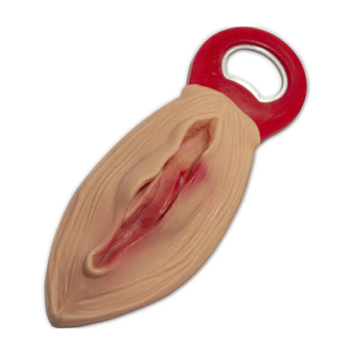 Abre-Cápsulas em Forma de Vagina - Flesh