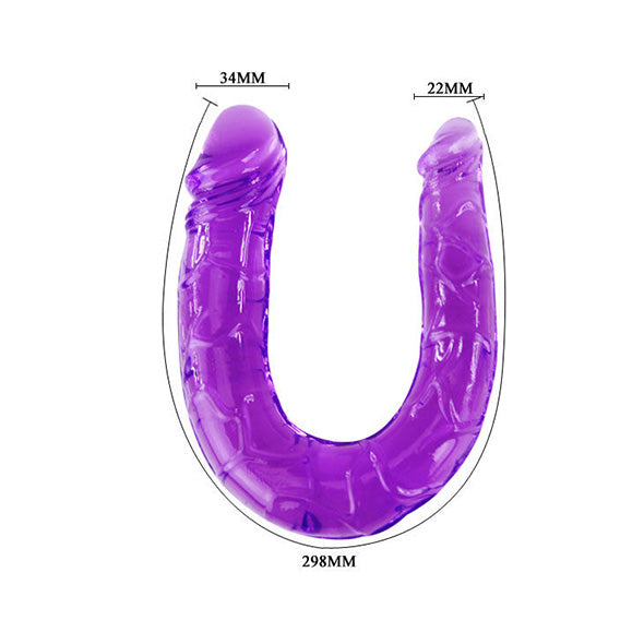 Dildo Duplo Baile - 30,5 cm