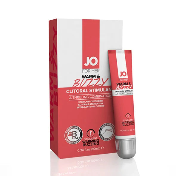 Lubrificante JO WARM e BUZZY 10 ML