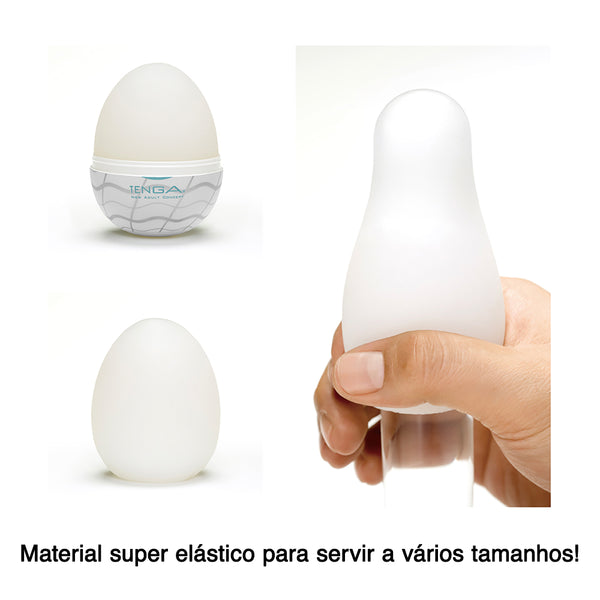 Ovo Masturbador Egg Wavy II