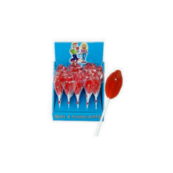 Chupa de Goma Vagina Morango