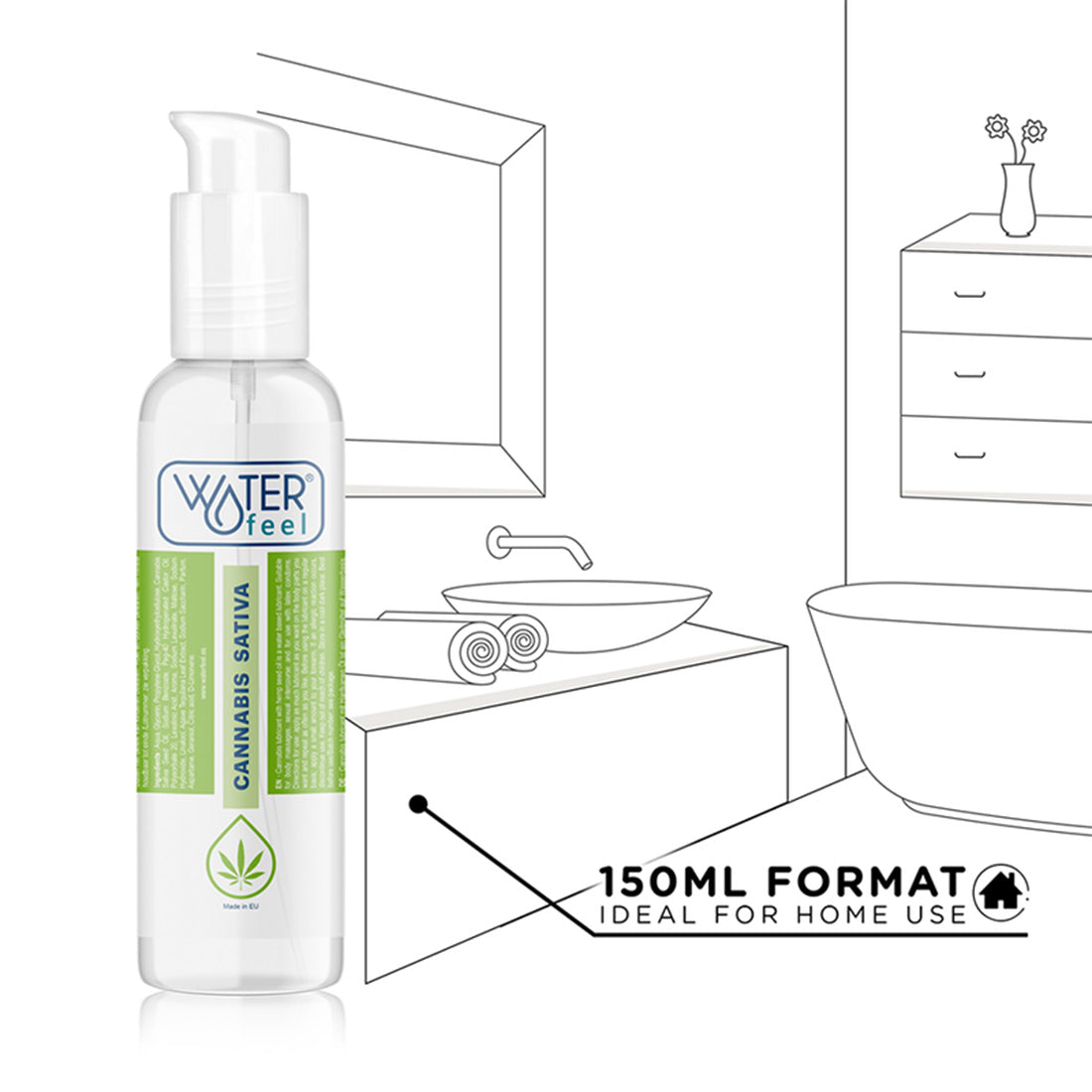 Lubrificante Cannabis - 150 ML