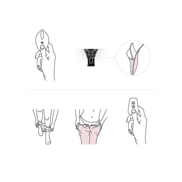 Cueca Vibratória Panty Vibe Rebel
