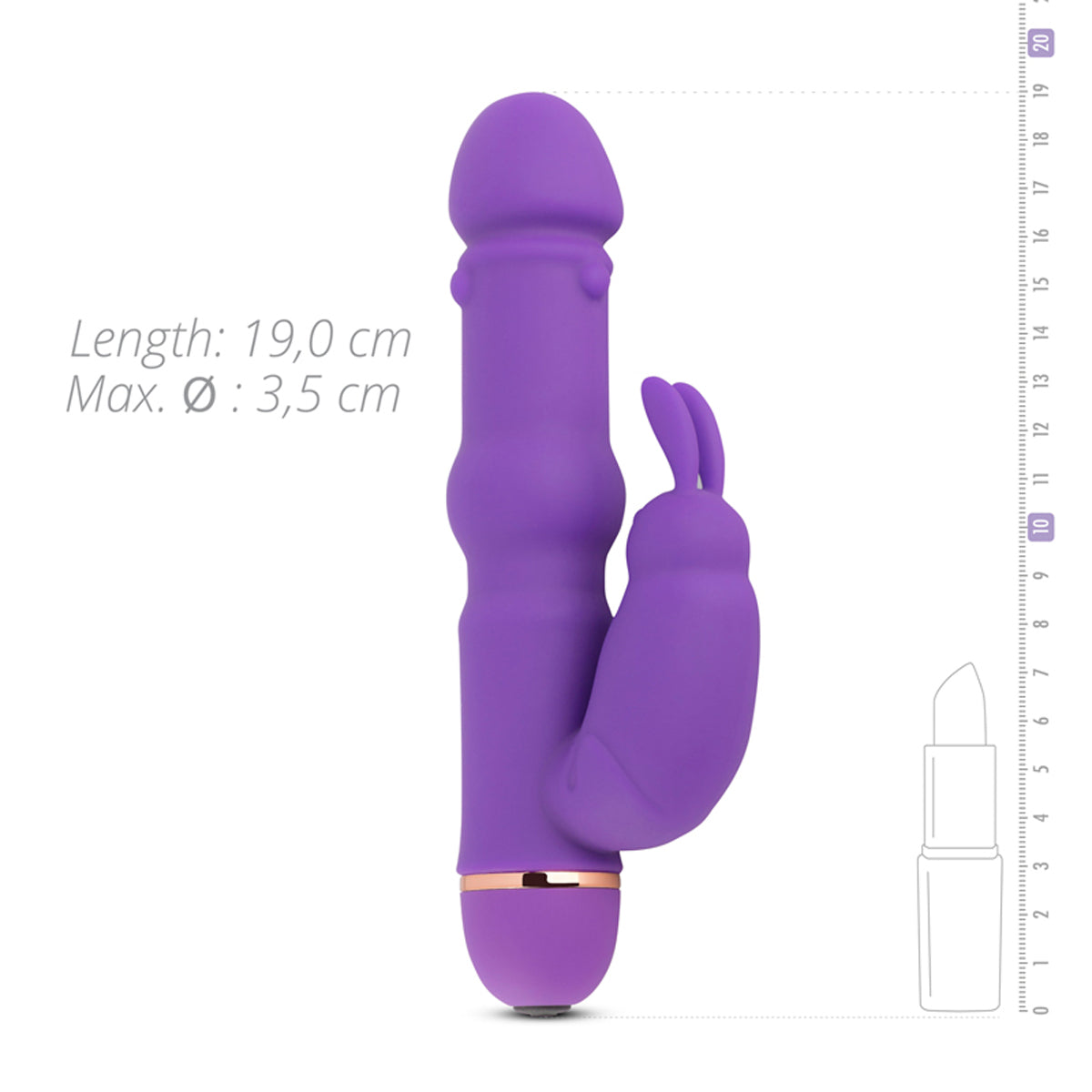 Vibrador Teazers Rabbit (Roxo)