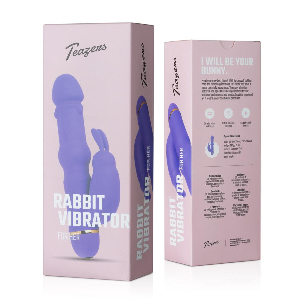 Vibrador Teazers Rabbit (Roxo)