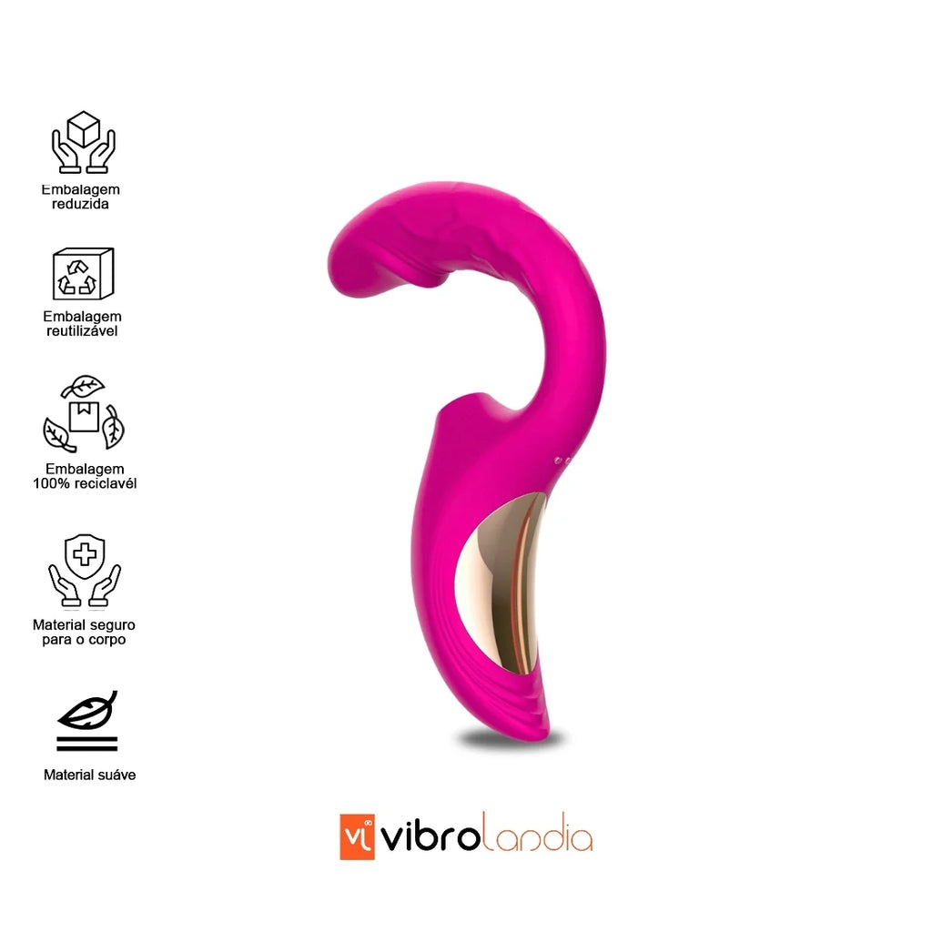 Vibrador + Sugador Kat