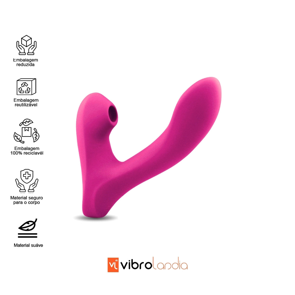 Vibrador Sugador Pati