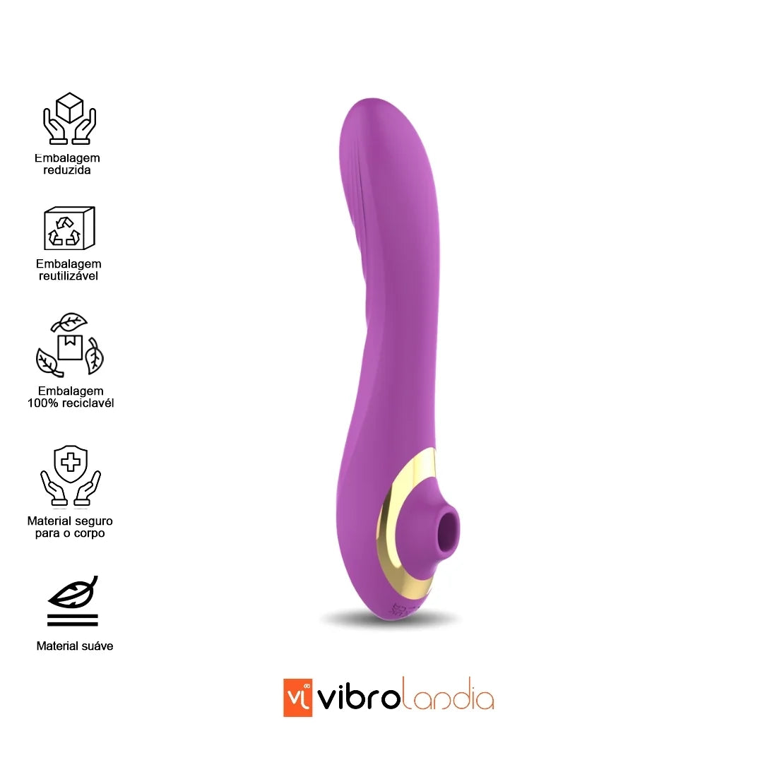 Vibrador 3 em 1 Constança