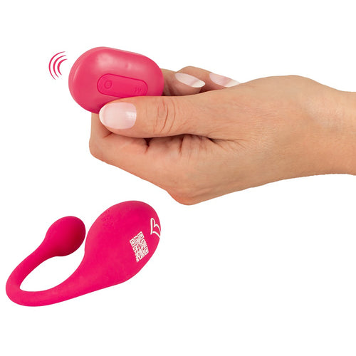 Bola de Ben Wa Vibratória de Silicone com Comando
