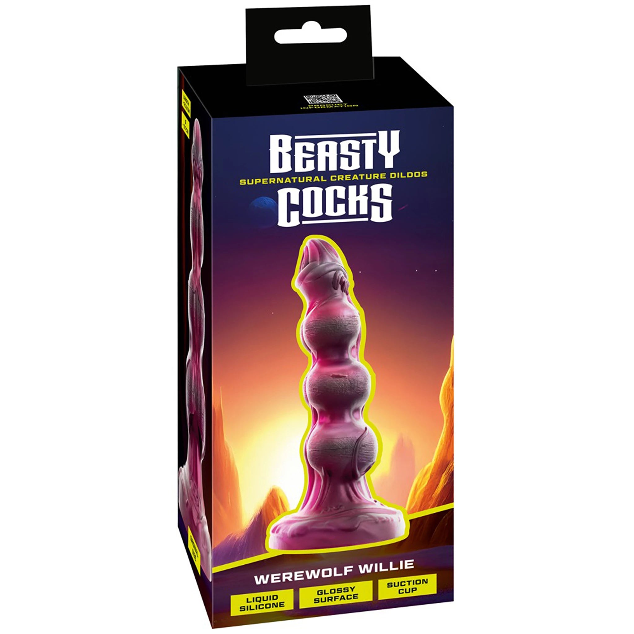 Dildo de Fantasia com ventosa Werewolf Willie