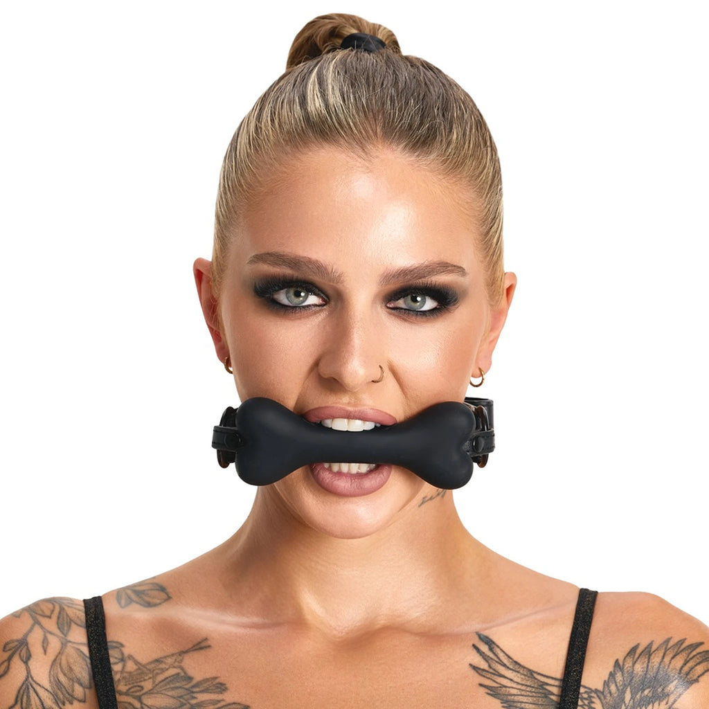 Gag de Silicone em Forma de Osso