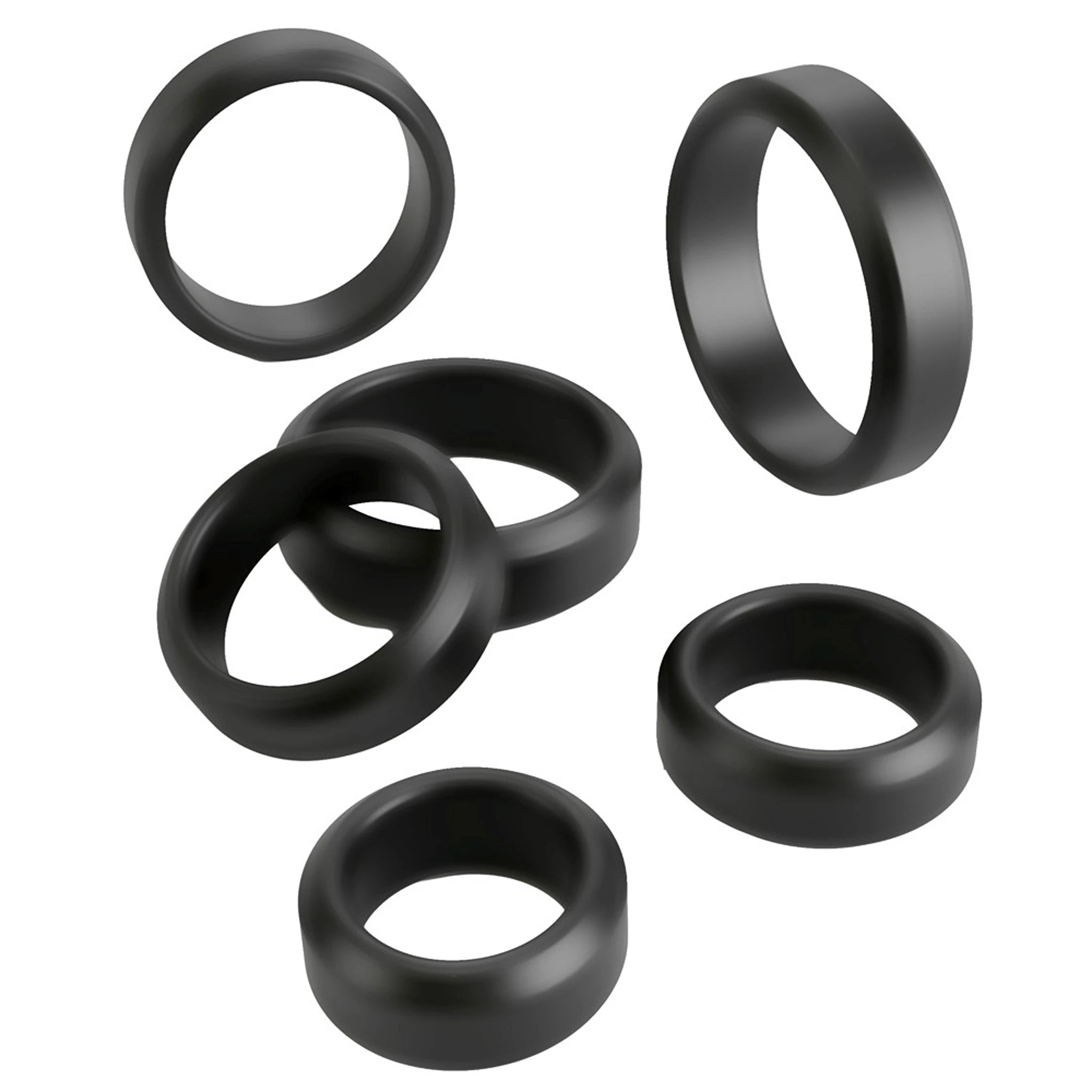Kit de Anéis Penianos Elásticos com 6 Tamanhos
