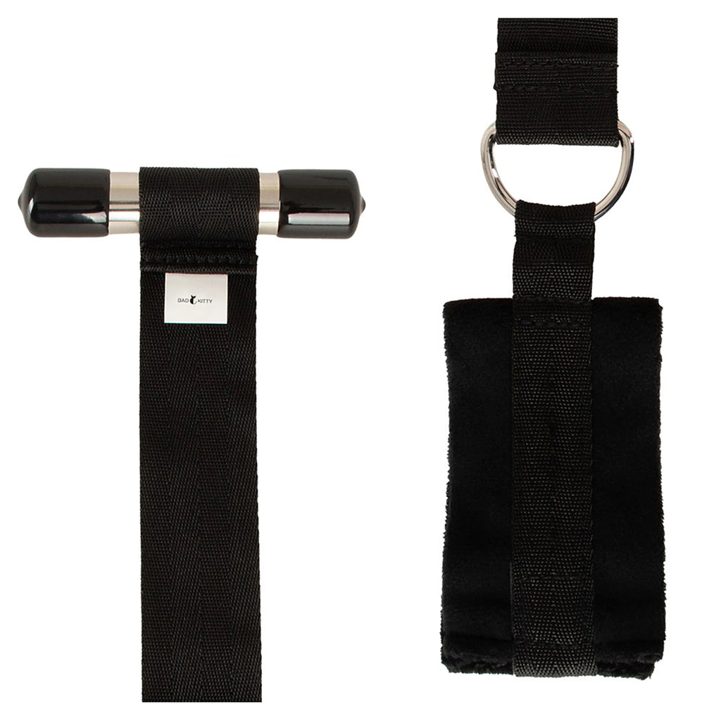 Kit de Bondage para Porta com Algemas Almofadadas