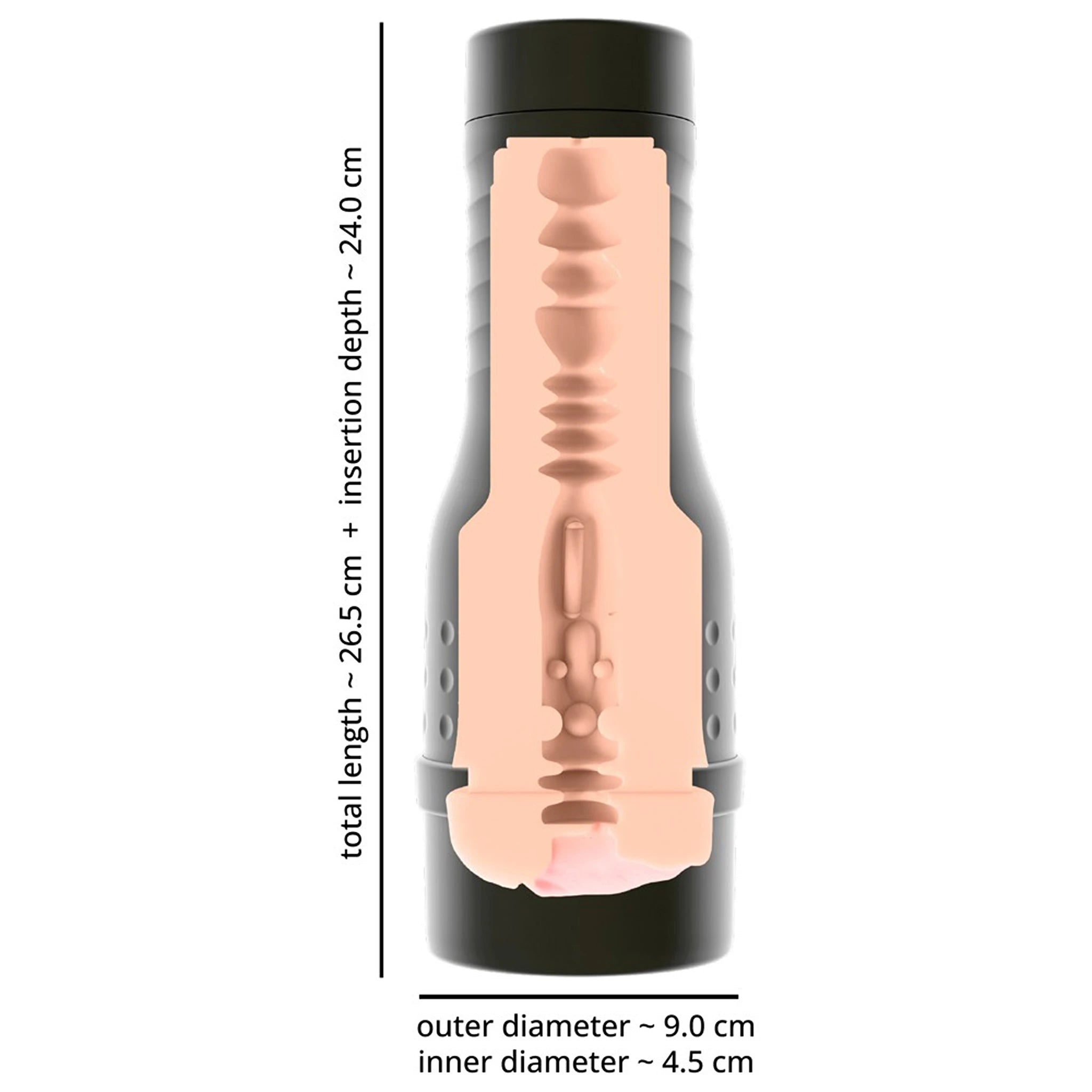 Masturbador Masculino Discreto V-Stroker Melissa