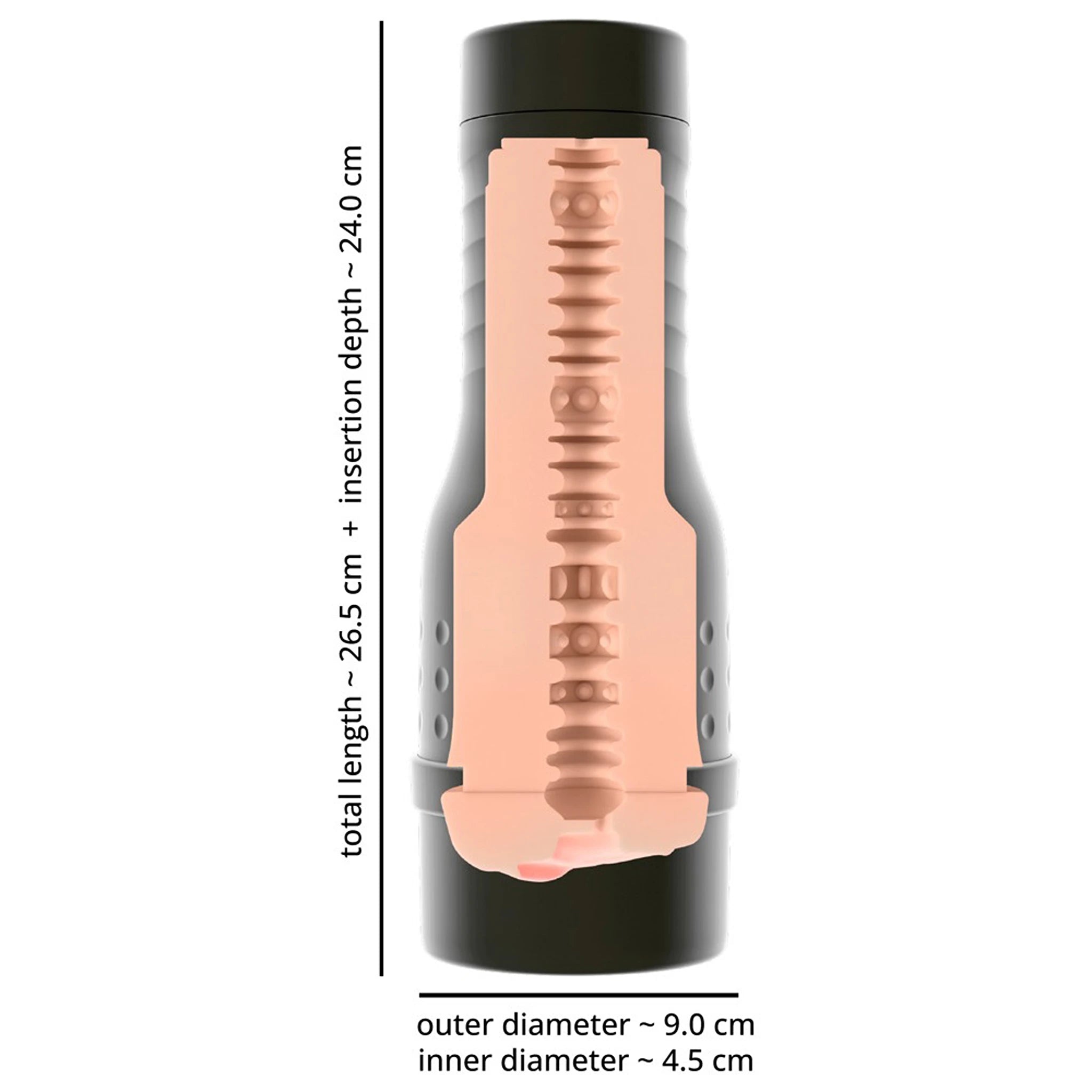 Masturbador Masculino Discreto V-Stroker Monique