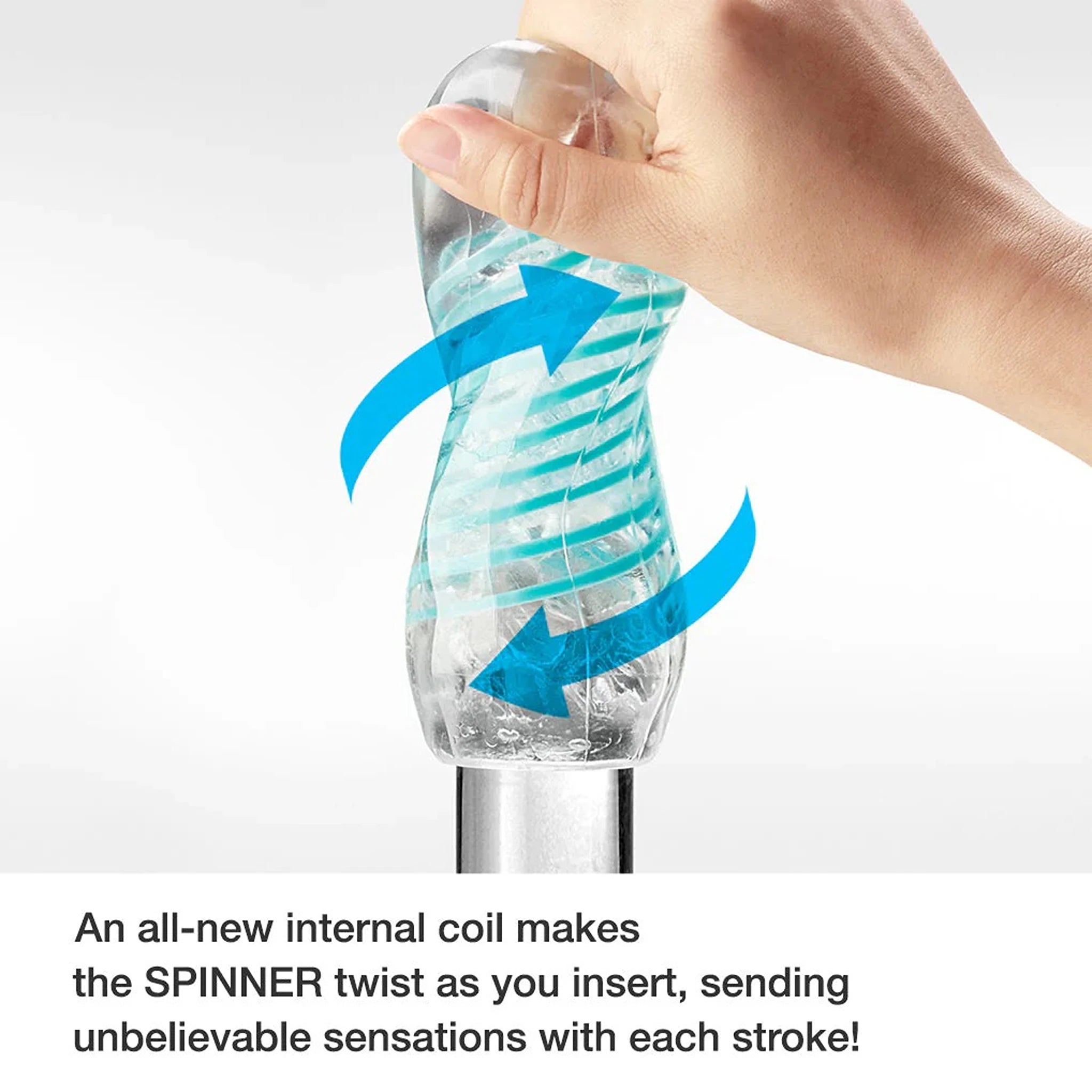 Masturbador Masculino Reutilizável TENGA Spinner 06 Brick