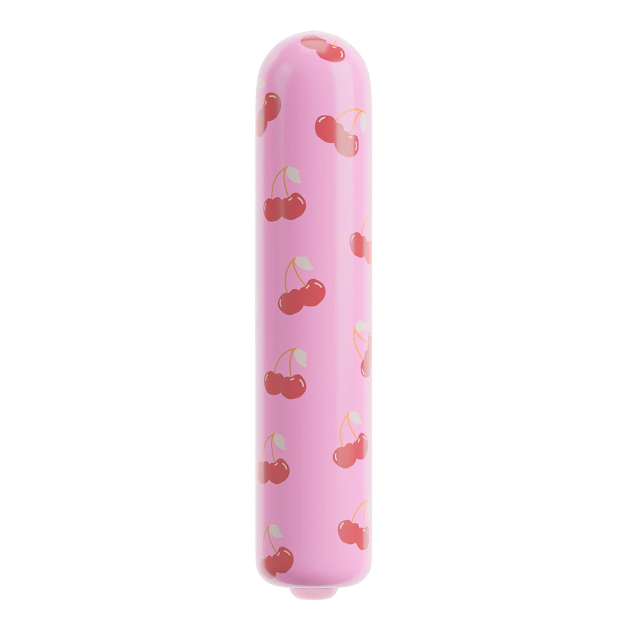 Mini Vibrador em Forma de Cereja Rosa (8,7 cm)