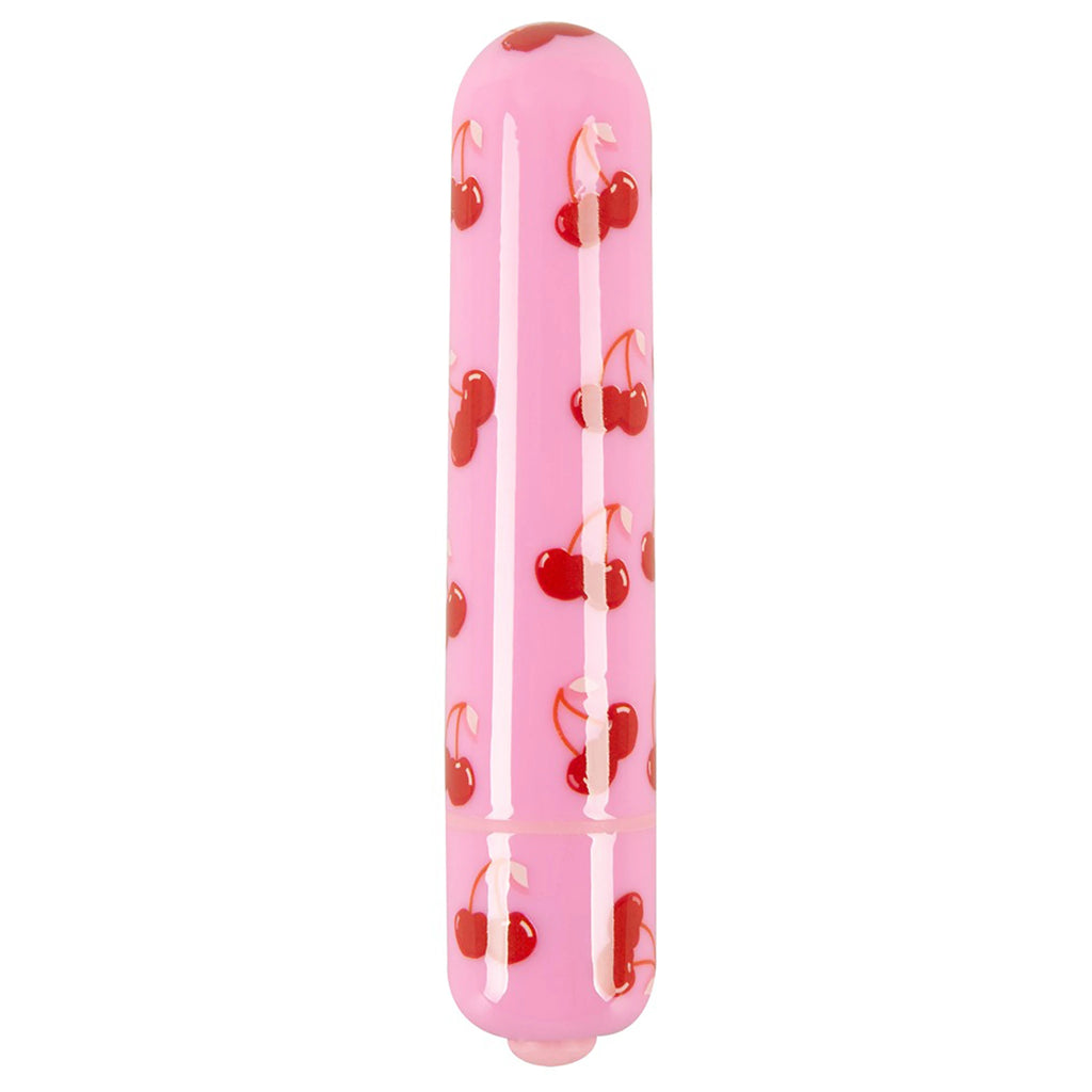 Mini Vibrador em Forma de Cereja Rosa (8,7 cm)