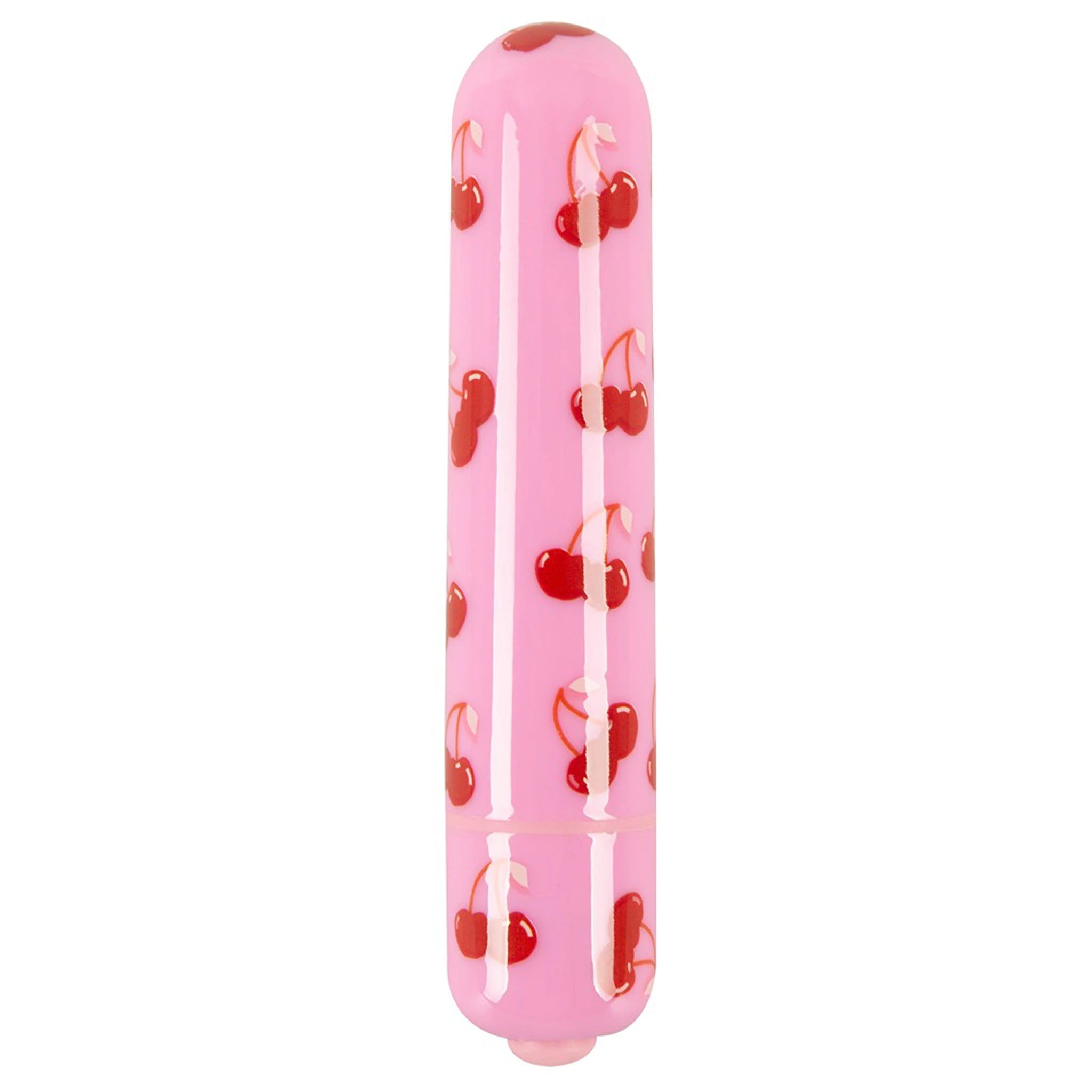 Mini Vibrador em Forma de Cereja Rosa (8,7 cm)