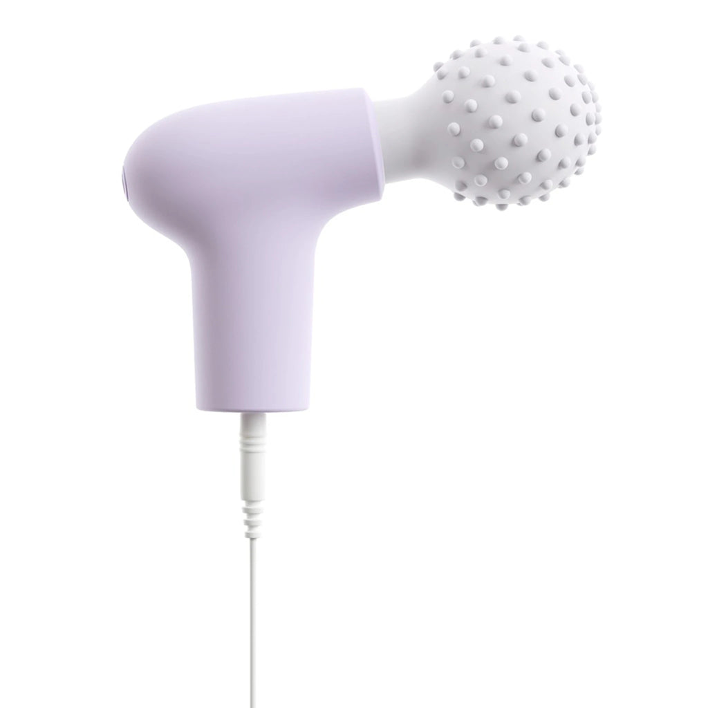 Mini Vibrador Massajador Tipo Pistola em Silicone Roxo (11,1 cm)