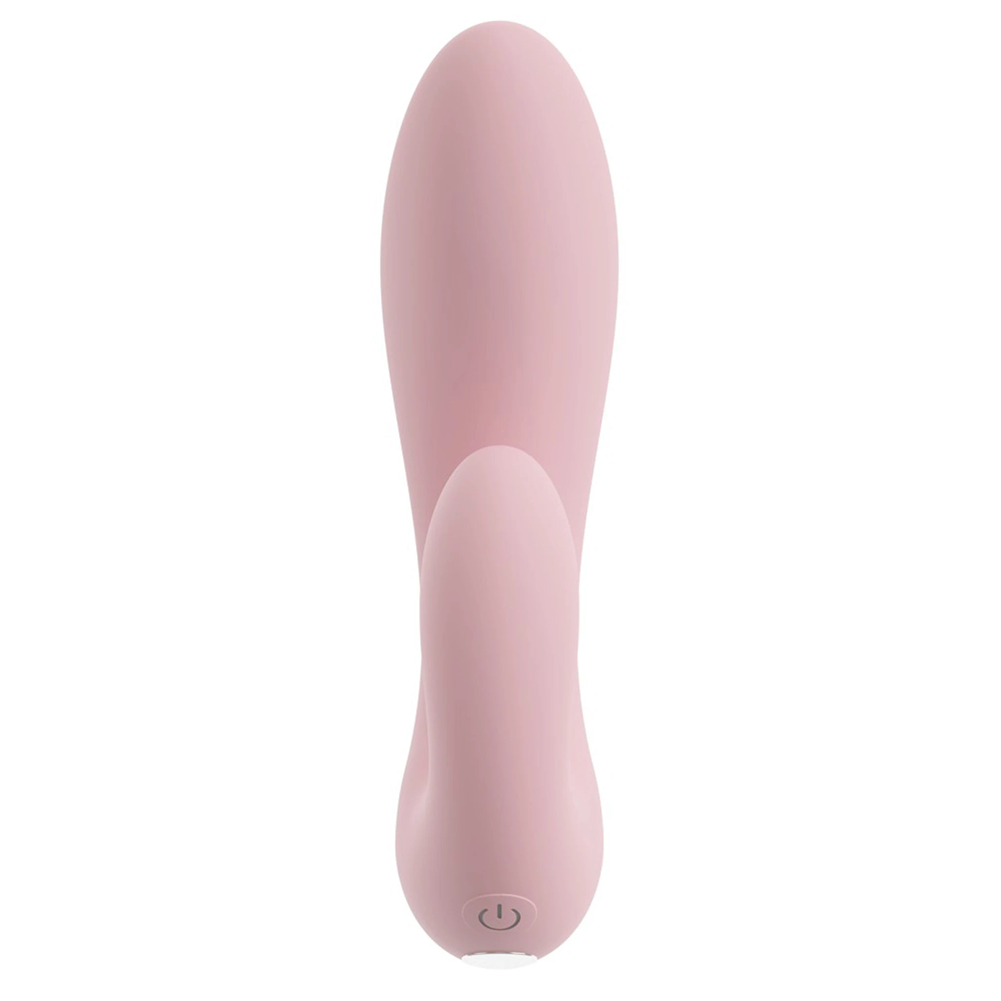 Mini Vibrador Rabbit de Silicone com Dupla Estimulação Rosa (14 cm)