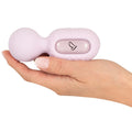 Mini Vibrador Massajador Wand de Silicone Roxo (11,4 cm)