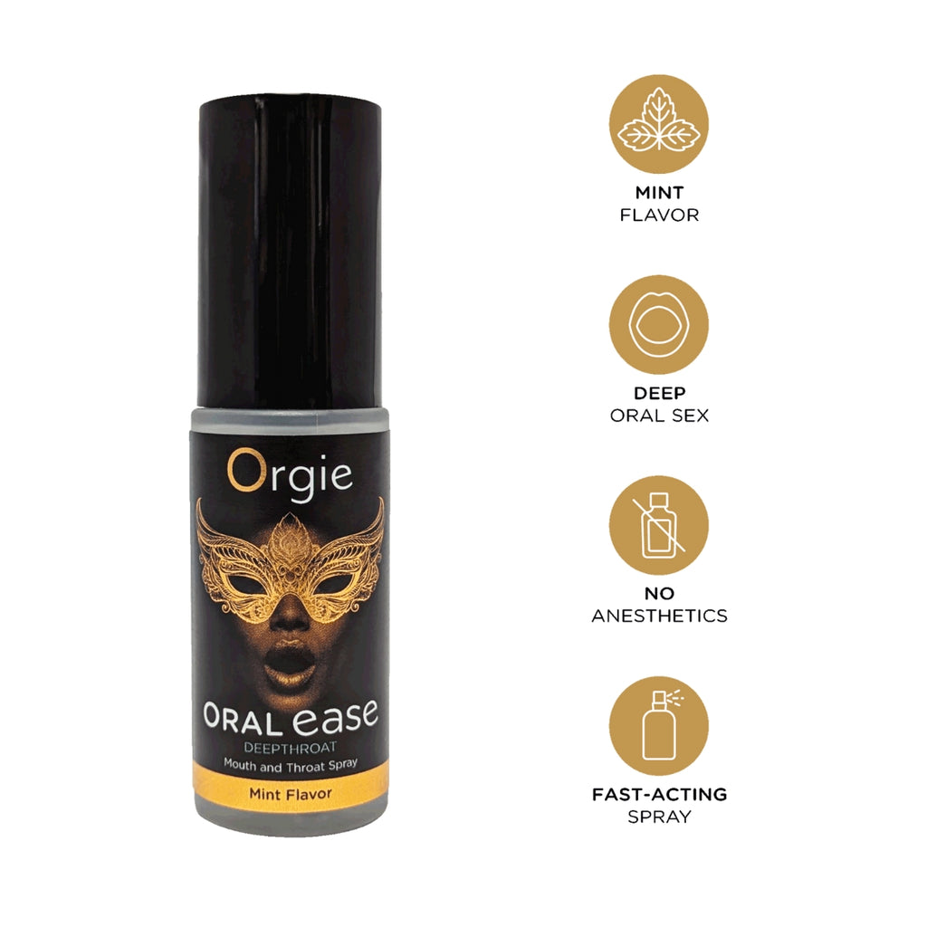 Oral Ease Deepthroat - Spray Para Boca E Garganta