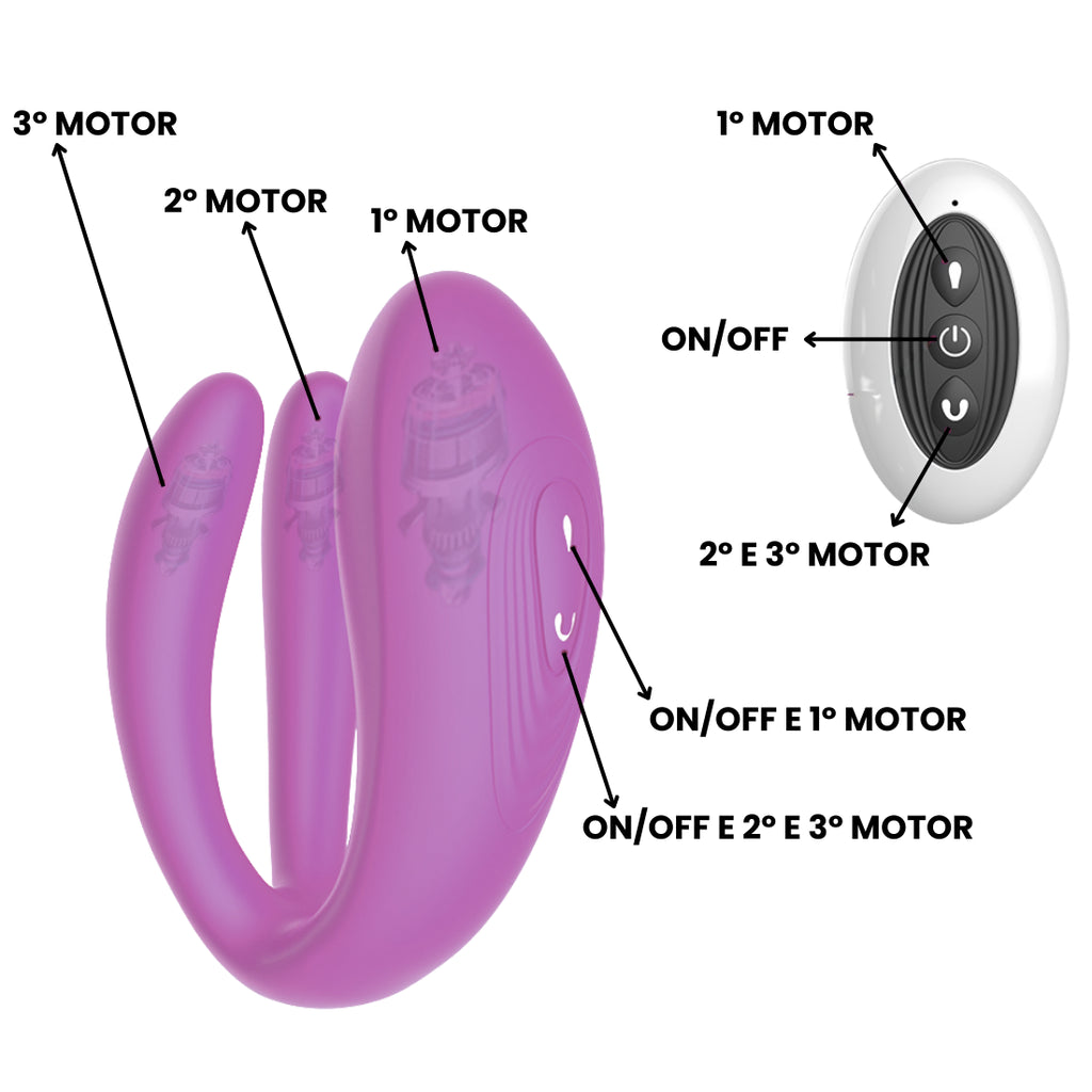 Vibrador de Casal Úrsula
