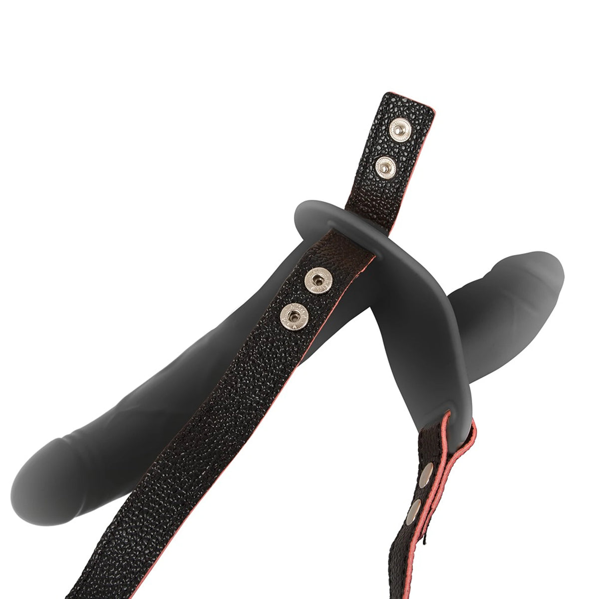 Strap-On Duplo Vibratório com Comando à Distância