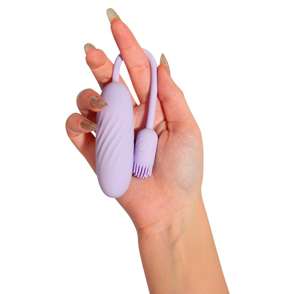 Vibrador Bala com Escova Flexível SVAKOM Plume (Com App)