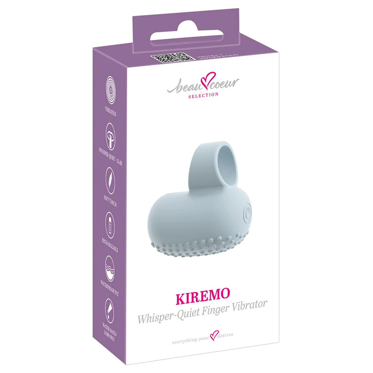 Vibrador de Dedo Recarregável KIREMO